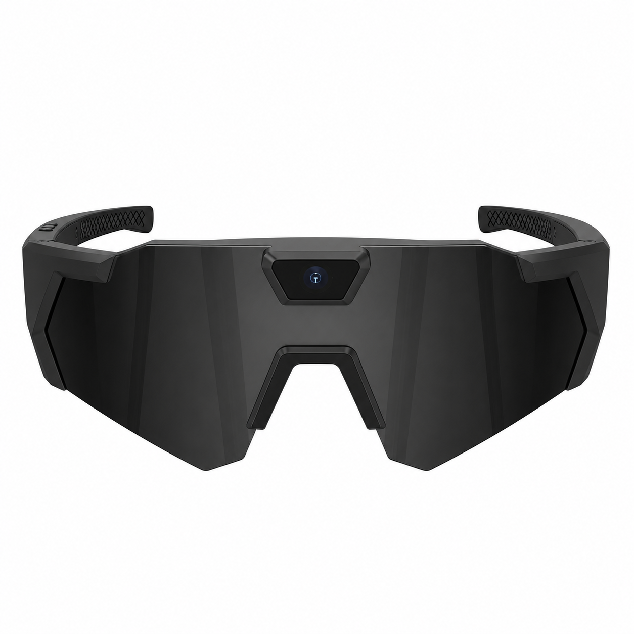 FishOn Vision PRO camera glasses with polarized lenses on white background