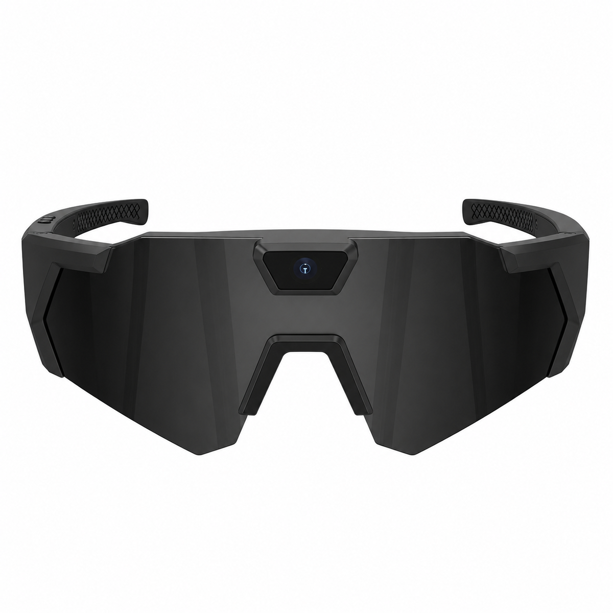 FishOn Vision PRO camera glasses with polarized lenses on white background